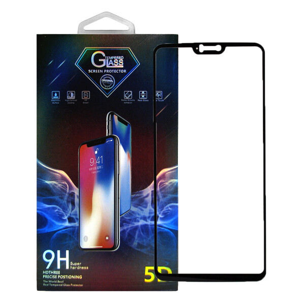 

Защитное стекло Premium Glass 5D Full Glue для OnePlus 6 Black