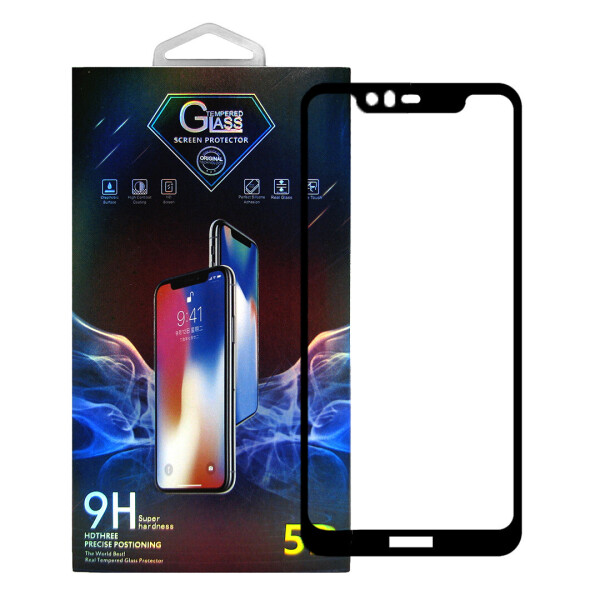 

Защитное стекло Premium Glass 5D Full Glue для Nokia 5.1 Plus Black