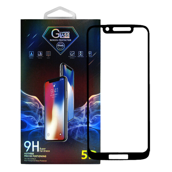 

Защитное стекло Premium Glass 5D Full Glue для Motorola Moto G7 Play Black