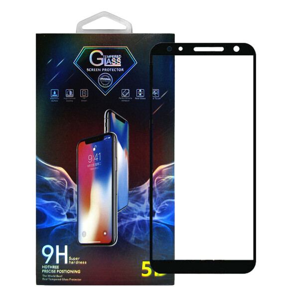 

Защитное стекло Premium Glass 5D Full Glue для LG K40 / K12+ Black