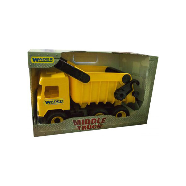 

Самосвал Wader Middle truck (желтый) 39490