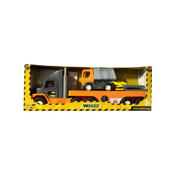 

Машинка Wader Super Tech Truck с грузовиком 36710