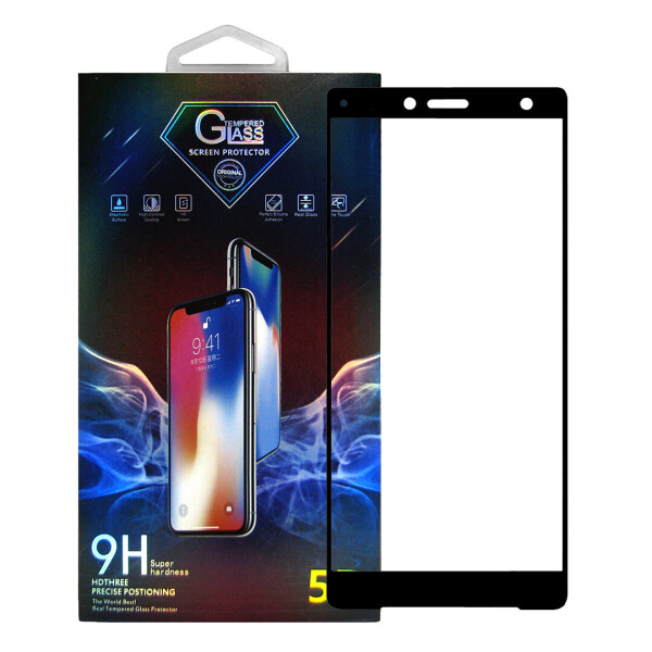 

Защитное стекло Premium Glass 5D Side Glue для Sony Xperia XZ2 Compact Black