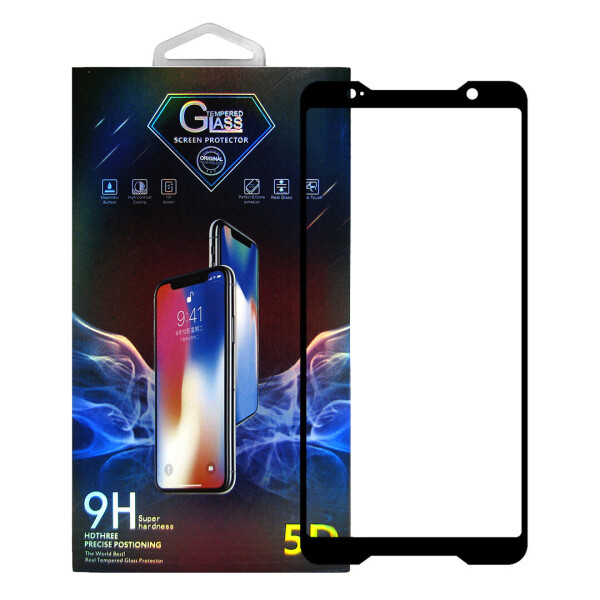 

Защитное стекло Premium Glass 5D Full Glue для Asus ZS600KL Rog Phone Black