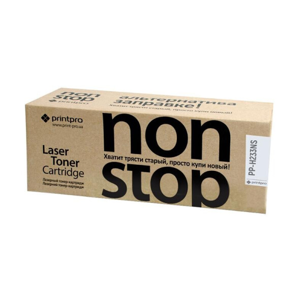 

Картридж PrintPro NonStop (PP-H233NS) HP LJ Ultra M106/M134 Black (аналог CF233A)