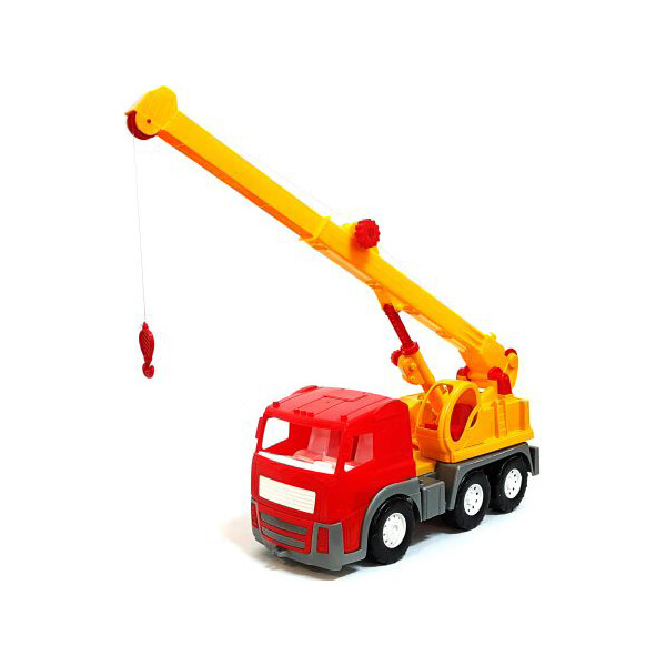 

Машинка Colorplast Автокран Акрос (красная) 0572