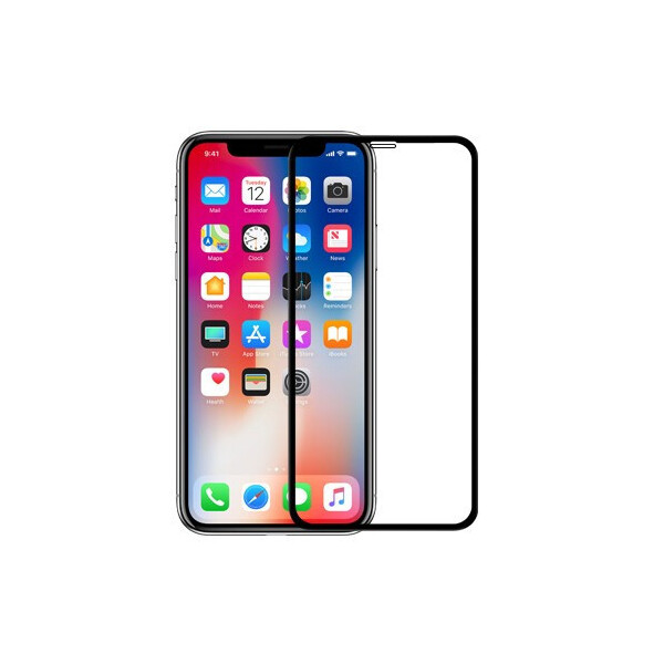 

Защитное стекло Walker 5D Full Glue для Apple iPhone X / iPhone XS Черный