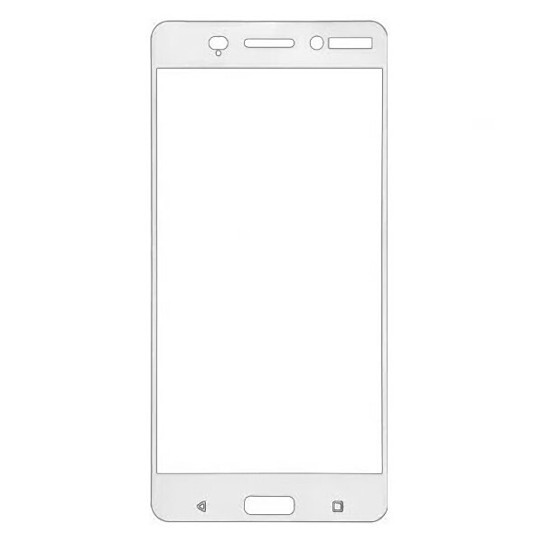

Защитное стекло 3D Side Glue для Nokia 6 (тех. пак) White