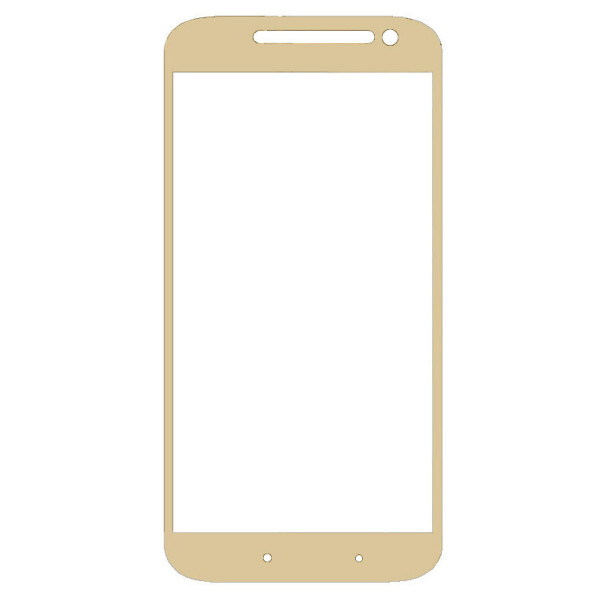 

Защитное стекло 3D Side Glue для Motorola Moto G4 Play (тех. пак) Gold