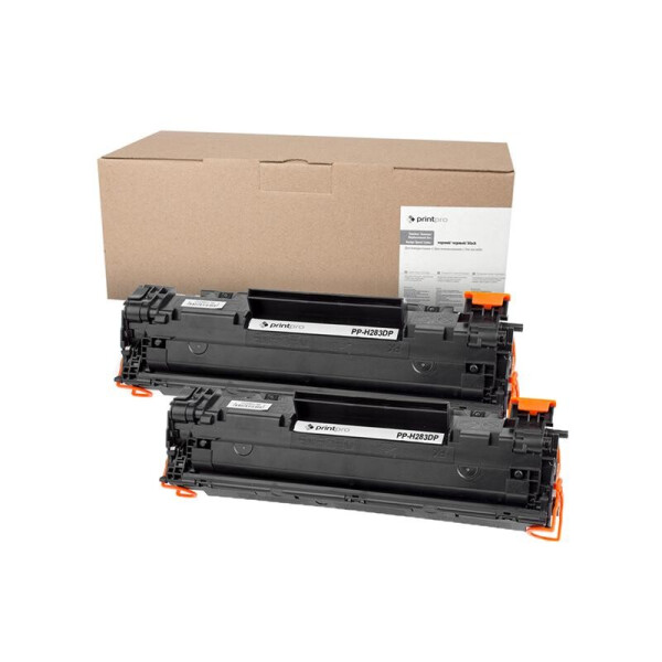

Картридж PrintPro (PP-H283DP) HP LJ Pro M125nw/M127fn Black (аналог CF283AF) Dual Pack