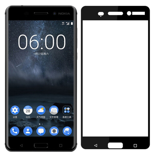 

Защитное стекло Walker Full Glue для Nokia 6 Черный