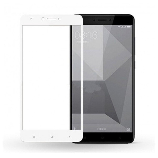 

Защитное стекло Walker Full Glue для Xiaomi Redmi Note 4X Белый
