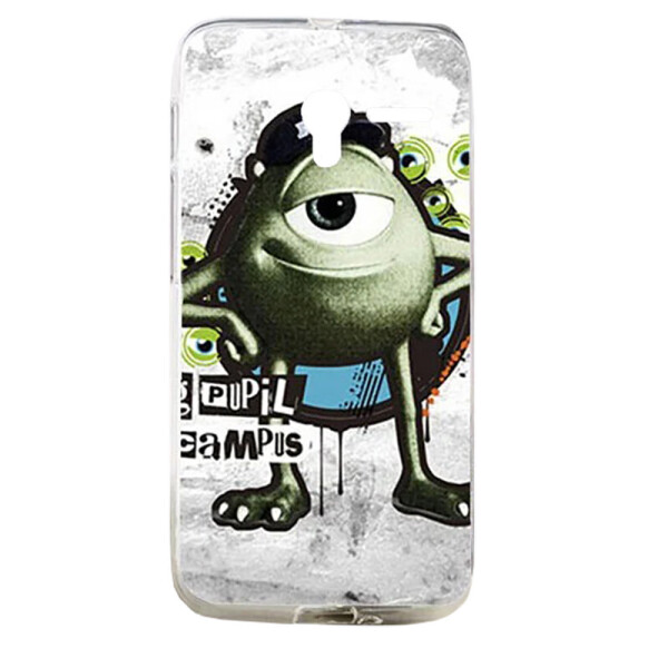 

Чехол с рисунком Printed Plastic для Alcatel OneTouch Pixi 3 4009D Монстр Майк