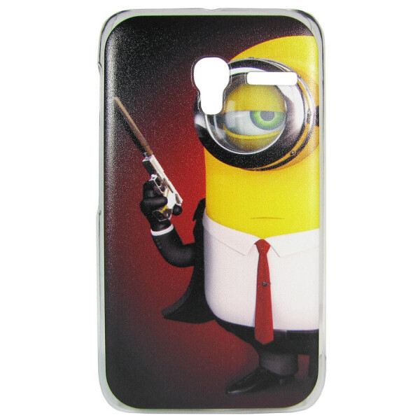 

Чехол с рисунком Printed Plastic для Alcatel OneTouch Pixi 3 4009D Minion Hitman