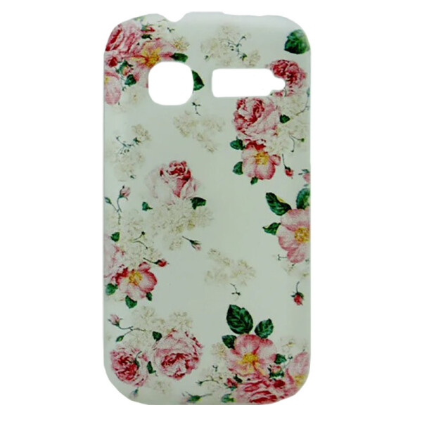 

Чехол с рисунком Printed Plastic для Alcatel One Touch POP C1 4015 / 4015D Розы