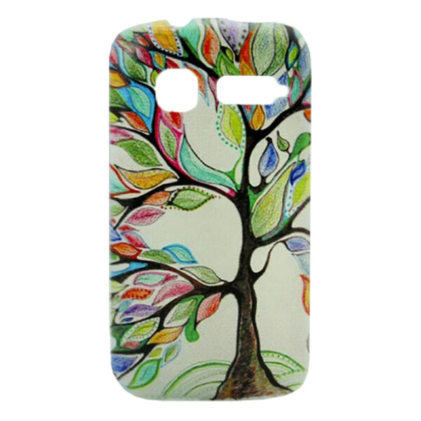 

Чехол с рисунком Printed Plastic для Alcatel One Touch POP C1 4015 / 4015D Дерево