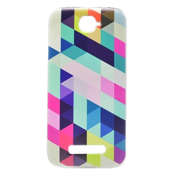 

Чехол с рисунком Printed Plastic для Alcatel OneTouch 7041 7040 POP C7 Мозаика