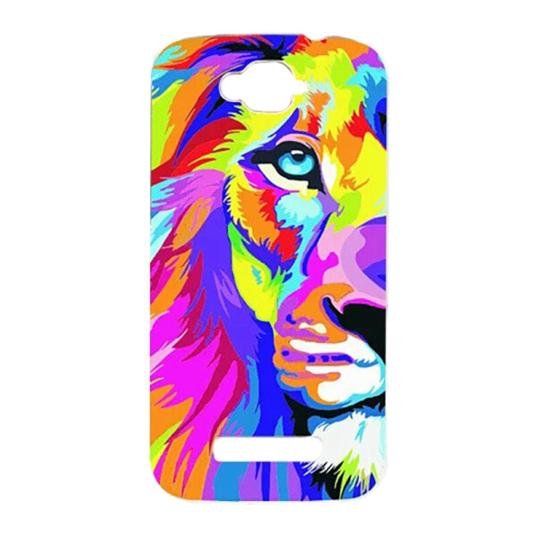 

Чехол с рисунком Printed Plastic для Alcatel OneTouch 7041 7040 POP C7 Лев