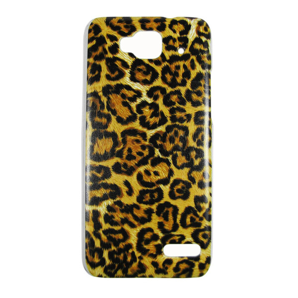 

Чехол с рисунком Printed Plastic для Alcatel OneTouch Idol Mini 6012X / 6012D Леопардовый принт
