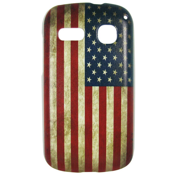 

Чехол с рисунком Printed Plastic для Alcatel One Touch POP C3 4033D / 4033X Американский флаг