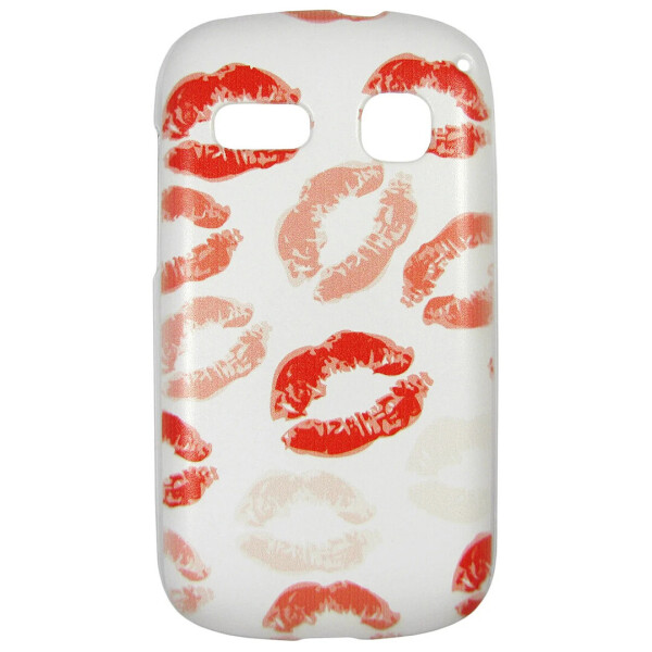 

Чехол с рисунком Printed Plastic для Alcatel One Touch POP C3 4033D / 4033X Поцелуи