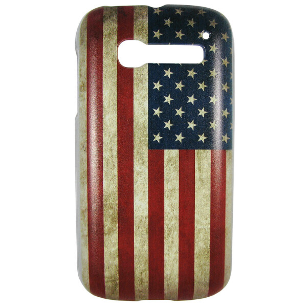 

Чехол с рисунком Printed Plastic для Alcatel OneTouch POP C5 5036Х / 5036D Американский флаг