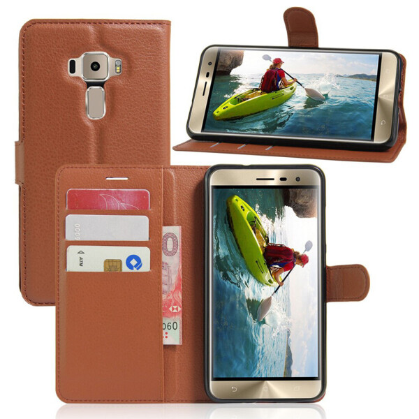 

Чехол-книжка Litchie Wallet для Asus Zenfone 3 (ZE520KL) Коричневый