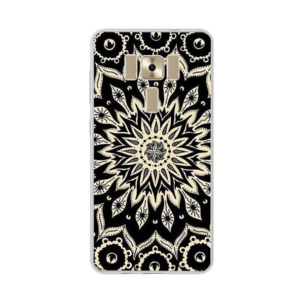 

Чехол с рисунком Printed Silicone для Asus Zenfone 3 Deluxe ZS550KL Черный Узор