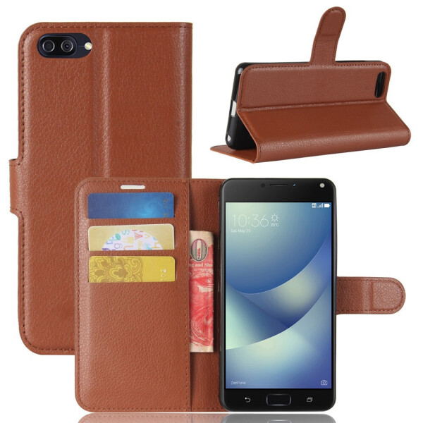 

Чехол-книжка Litchie Wallet для Asus Zenfone 4 Max (ZC520KL) Коричневый