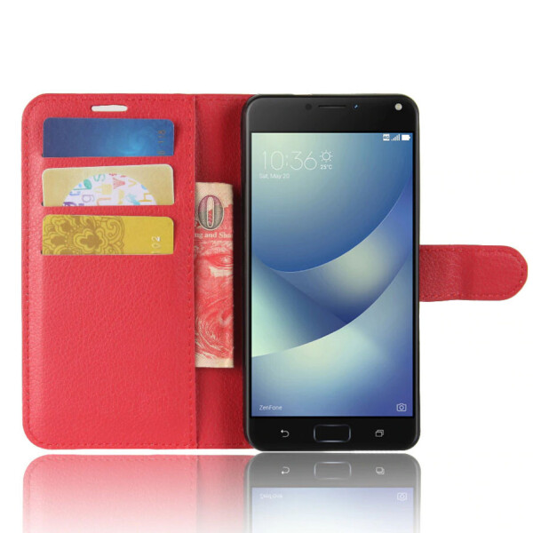 

Чехол-книжка Litchie Wallet для Asus Zenfone 4 ZE554KL Красный