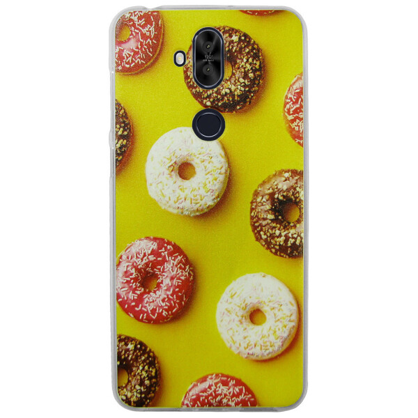 

Чехол с рисунком Printed Silicone для Asus Zenfone 5 Lite ZC600KL Пончики