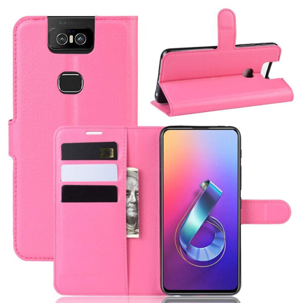 

Чехол-книжка Litchie Wallet для Asus Zenfone 6 ZS630KL Rose