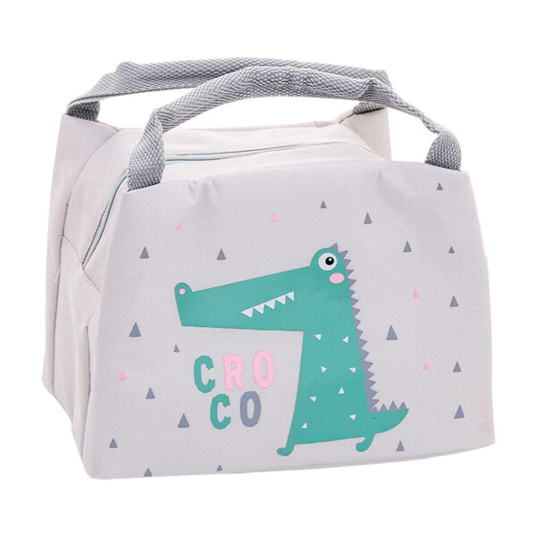 

Термосумка дитяча NZY Lunch Bag Біла Крокодил (962576)