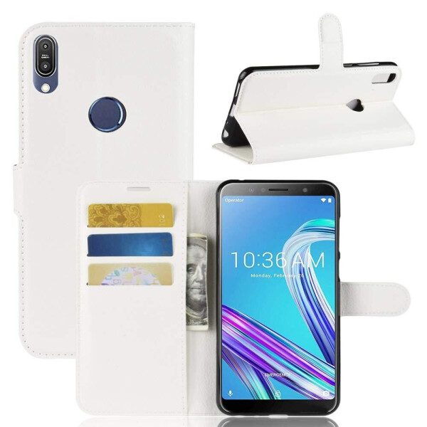 

Чехол-книжка Litchie Wallet для Asus Zenfone Max Pro M1 ZB601KL / ZB602KL White