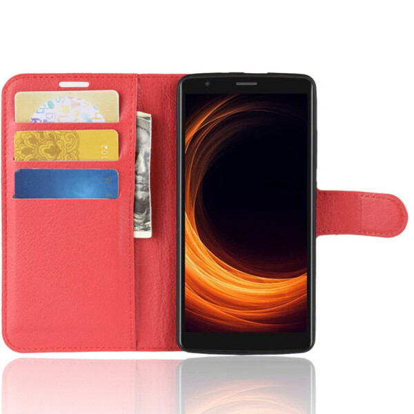 

Чехол-книжка Litchie Wallet для Blackview A20 Красный