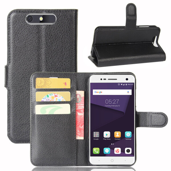 

Чехол-книжка Litchie Wallet для ZTE Blade V8 Черный