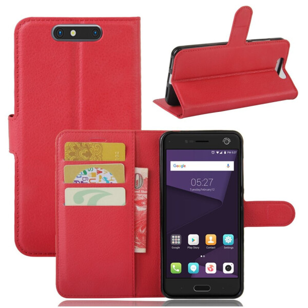 

Чехол-книжка Litchie Wallet для ZTE Blade V8 Красный