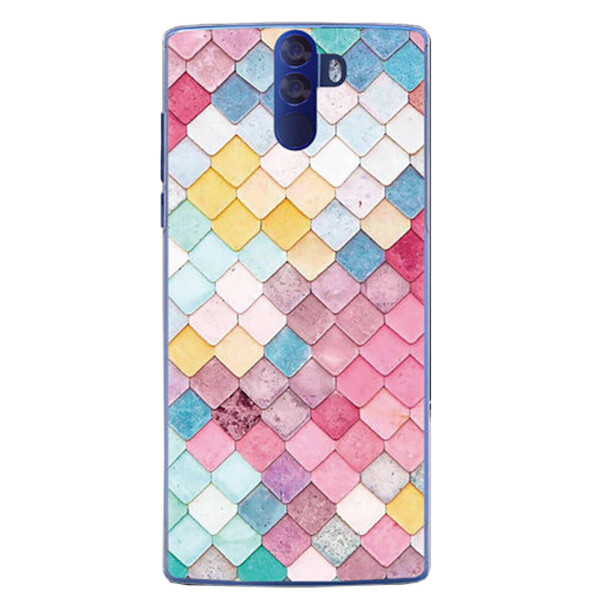 

Чехол с рисунком Printed Silicone для Doogee BL12000 / BL12000 Pro Мозаика
