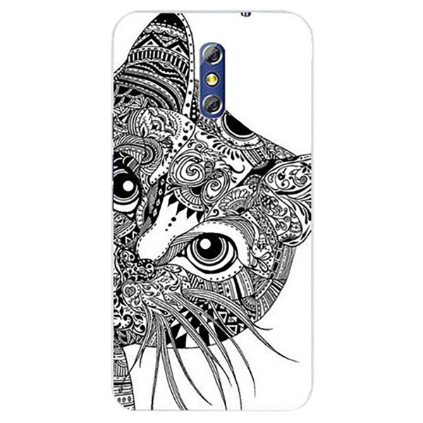 

Чехол с рисунком Printed Silicone для Doogee BL5000 Кот