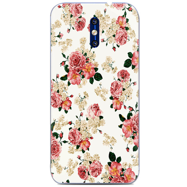

Чехол с рисунком Printed Silicone для Doogee BL5000 Цветы