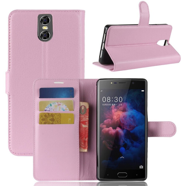 

Чехол-книжка Litchie Wallet для Doogee BL7000 Светло-розовый