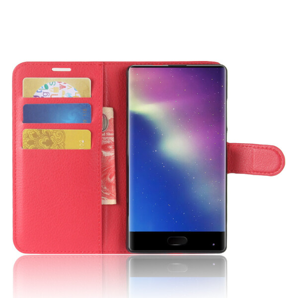 

Чехол книжка Litchie Wallet для Doogee Mix Красный