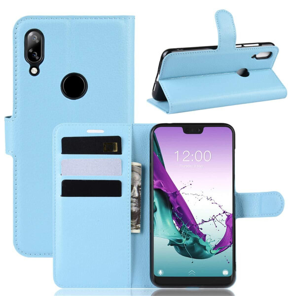 

Чехол-книжка Litchie Wallet для Doogee N10 Blue