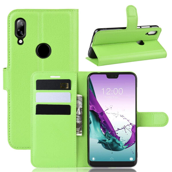 

Чехол-книжка Litchie Wallet для Doogee N10 Green