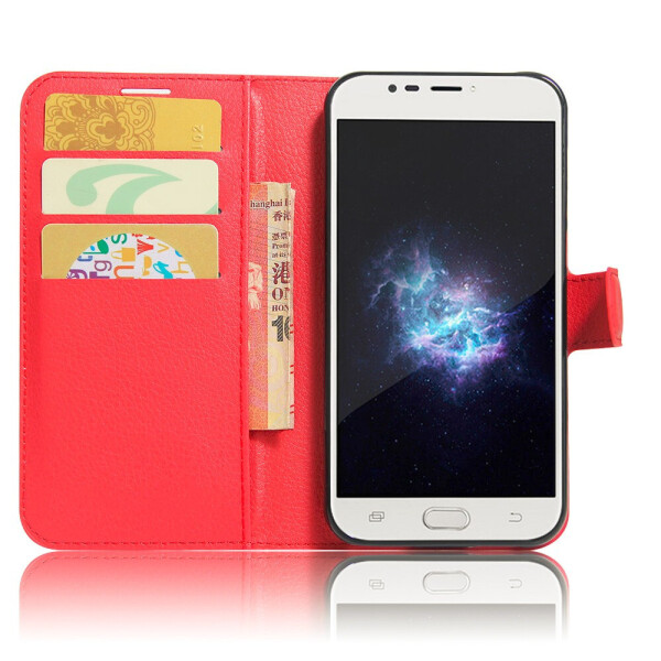 

Чехол-книжка Litchie Wallet для Doogee X9 Pro Красный