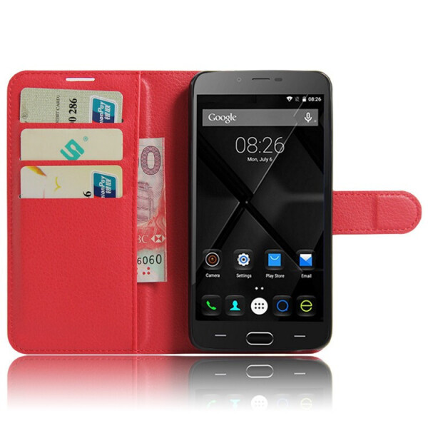 

Чехол-книжка Litchie Wallet для Doogee Y200 Красный
