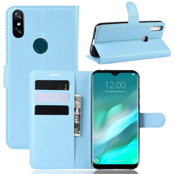 

Чехол-книжка Litchie Wallet для Doogee Y8 Blue