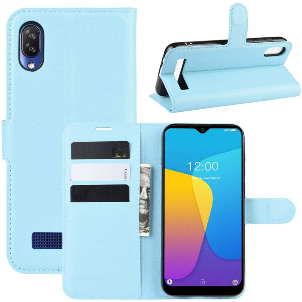 

Чехол-книжка Litchie Wallet для Doogee Y8C Blue