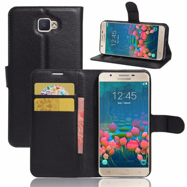 

Чехол-книжка Litchie Wallet для Samsung G570F Galaxy J5 Prime Черный