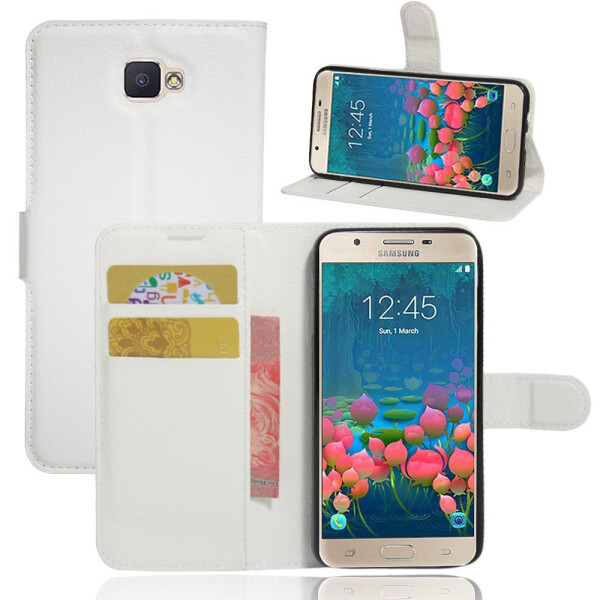 

Чехол-книжка Litchie Wallet для Samsung G570F Galaxy J5 Prime Белый